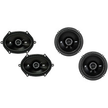 Kicker DSC680 6x8-Inch (160x200mm) Coaxial Speakers w/ 43DSC6804