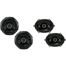Kicker DSC680 6x8-Inch (160x200mm) Coaxial Speakers w/ 43DSC6804