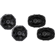 Kicker DSC6930 6x9-Inch (160x230mm) 3-Way Speakers w/ 43DSC69304