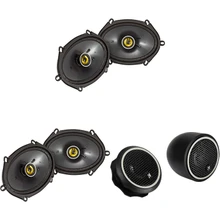 Kicker (2) 46CSC684 CS-Series CSC68 6x8-Inch (160x200mm) Coaxial