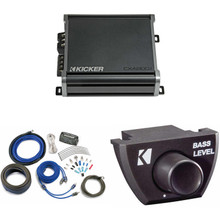 KICKER CXA660.5 5-Channel Amplifier & 4AWG Amp Install Kit
