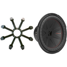 Kicker 12 Inch Comp R Woofer Includes Two 48CWR122 Virtual 2 ohm