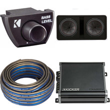Kicker Comp R 12 Inch Dual Subwoofer in Vented Enclosure Package