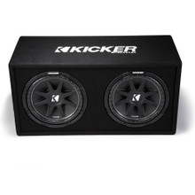 Kicker 43VC124 Comp 12-inch Subwoofer in Ported Enclosure, 4-Ohm