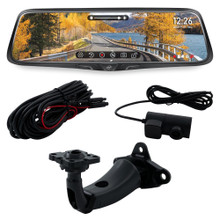 Voxx RVMDVR Rearview Mirror with a 2K DVR front camera featuring a