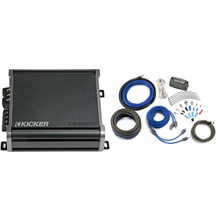 KICKER 46CXA8001 CXA800.1 800 Watt Mono Class D Car Amplifier Amp+