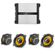 JL Audio JD400/4 4 Ch. Class D Full-Range Amp w/ C1 6.5