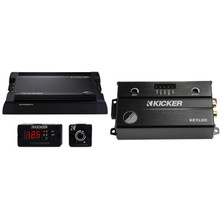 KICKER CX800.1 Mono Amplifier & 47KEYLOC Smart Line Output