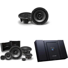 Alpine HDA-F60 Status Hi-Res 4-Ch Amp & HDZ-653 6.5