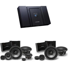 Alpine HDA-F60 Status Hi-Res 4-Ch Amp & HDZ-653 6.5