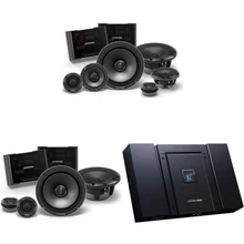 Alpine HDA-F60 Status Hi-Res 4-Ch Amp & HDZ-653 6.5