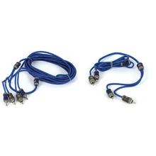 Kicker K-series RCA 6.0 Meter Bundle ( 2 Ch. & 4 Ch. ) - Creative