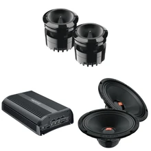 Hertz SP 4.900 D-Class 4 Channel Amplifier with 1 Pair of SV 165.1