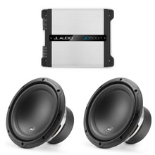 JL Audio (2) 8W3v3-4 8