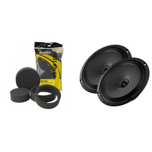Audison APK 165 Kit Casse Auto 2 Vie 165mm – 100W RMS + Adattatori Per Toyota Corolla (2002-2009) – Woofer E Tweeter
