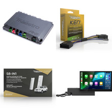 KENWOOD KIT8-14P XV フォレスター Kenwood DAX8000S Direct Replacement Solution- Factory Fit 8