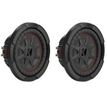 Kicker 6.75 Inch Comp RT Thin Woofer Includes Two 48CWRT672 2