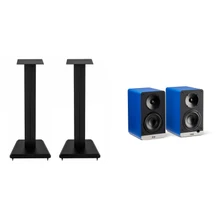 ELAC LS10-B SPEAKER STANDS And CARINA BS243.4-SB - Creative Audio