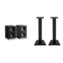ELAC LS10-B SPEAKER STANDS And DEBUT REFERENCE DBR62 BOOKSHELVES