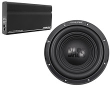 Alpine KTA-200M Mono Power Pack Amp with Alpine W12S4 12