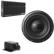 車のパーツ Alpine amplifier, subwoofer PSS-TSUB-TYA_1__24409.