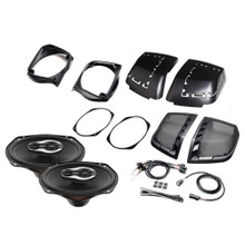 Hertz HD14H 6x9: For 2014 - 2023 Saddle Bag Lid Kit with Speaker