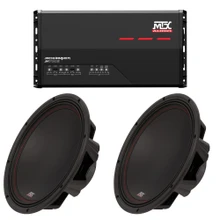 MTX Audio JH7005 Jackhammer 5 Ch. Amp, (2) 35-Series 10