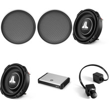 JL Audio SGR-10W6v2/v3: 10 in Black Steel-Mesh Grille Insert
