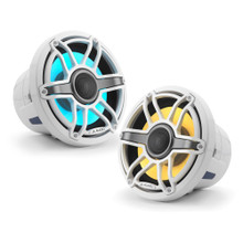 JL Audio 7.7-Inch M6 Marine Coaxial Speaker System, RGB LED, Gloss