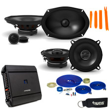 Alpine Type-S Speaker and Amp Bundle 6.5
