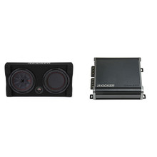 Kicker Comp RT 10 Inch 48TRTP102 Thin Down Firing Enclosure