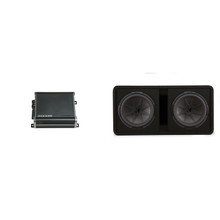 Kicker Comp R 12 Inch Dual Subwoofer in Vented Enclosure Package