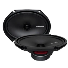 専用 Rockford 15インチ ミッドレンジ ウーファー2基 Rockford Fosgate R168X2 6x8” Full Range Coaxial- 65 Watts Rms, 130