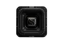 KICKER 52L7XS151 - 15 Inch SoloXS L7XS 1 Ohm DVC Square Subwoofer