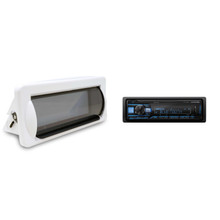 Kenwood KMR-D382BT Marine CD Receiver Compatible w/ Bluetooth with