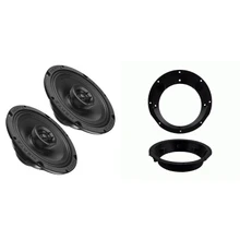 Hertz SX-165-NEO Front Speakers with Adaptors Compatable with 98