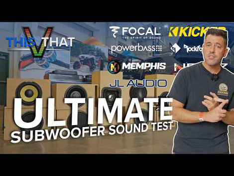 We Tested EVERY Big Name Subwoofer! | Ultimate Subwoofer Sound Test