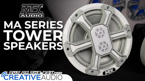 MTX MA Series In-Boat & Tower Speakers | Product Overview