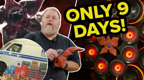 9 Days to Turn the REAL Stranger Things Van Into a Bass Monster!