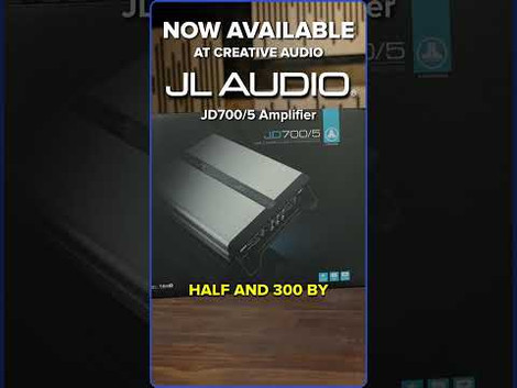 The JL Audio JD700/5 Amplifier is now Available! | New at Creative Audio