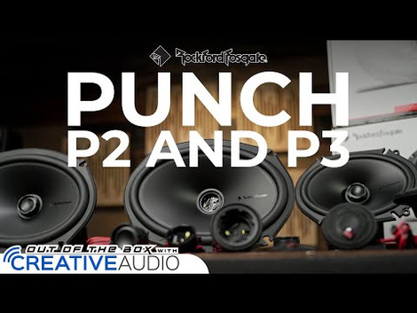 Rockford Fosgate Punch P2 & P3 Series Speakers | Product Overview