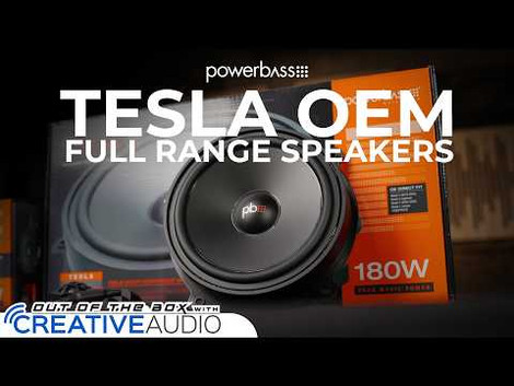 Powerbass TESLA OEM Full Range Speakers | Product Overview