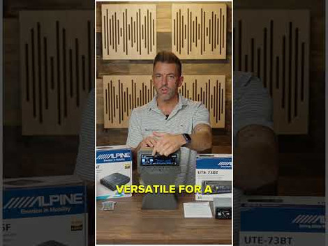 Alpine UTE73BT Digital Media Receiver Capabilities! Features & More! #creativeaudio #alpine