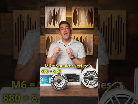 How to Decipher the M6 Lineup of JL Audio's Marine Speakers