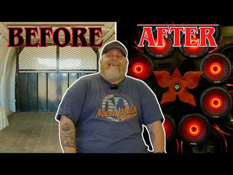 We Built the ULTIMATE Stranger Things SEMA Van in 9 Days!