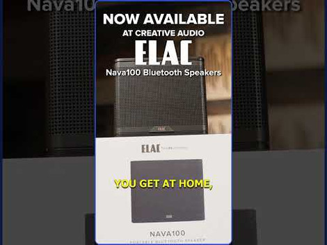 ELAC NAVA 100 Portable Bluetooth Speaker is Now Available! | New at Creative Audio