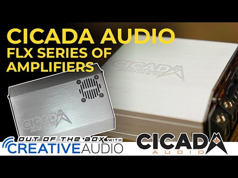 Cicada Audio FLX Series Amplifiers Unboxing and Overview - Out of the Box