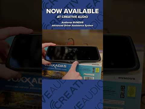 Audiovox RVMDVR Rearview Mirror Features - NEW AT CREATIVE AUDIO ? #audiovox #creativeaudio
