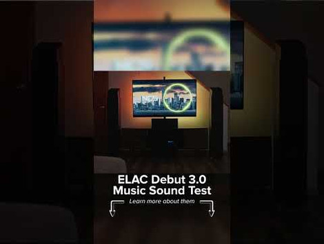 ELAC Debut 3.0 Home Speakers Sound Test | Creative Audio