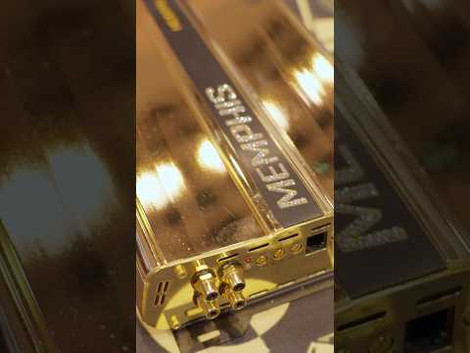 MEMPHIS AUDIO'S GOLDEN AMPLIFIER! Creative Audio at KnowledgeFest 2025! #caraudio #memphisaudio